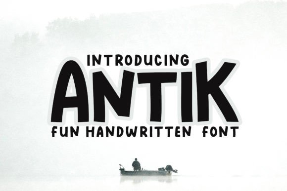 Antik: A Playful Script Font That Elevates Campaign Visuals
