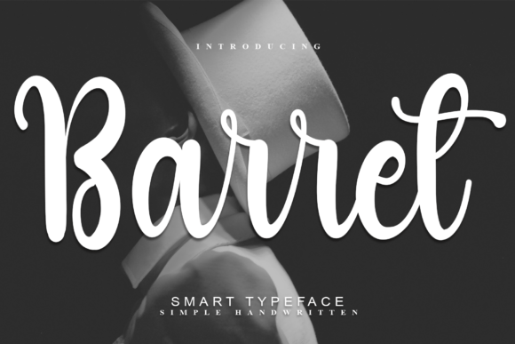 Barret: A Stylish Handwritten Font for Elegant Editorial Design
