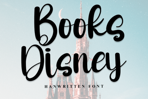 Books Disney Font: Elevating Campaign Visuals with Elegant Script Typography