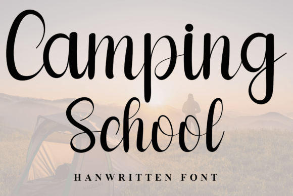 Camping School Font: Crafting Campaigns with Personality and Clarity