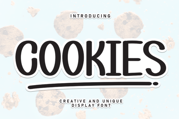Cookies: A Sweet Handwritten Font for Crafters and Makers
