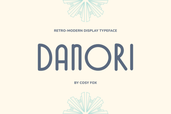 Danori: A Retro-Inspired Font for Modern Web Design Projects