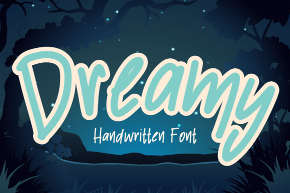 Dreamy: A Playful Handwritten Font for Creative Branding Projects