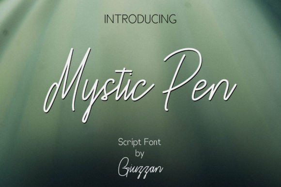 Elevate Web Design with the Mystic Pen Script Font