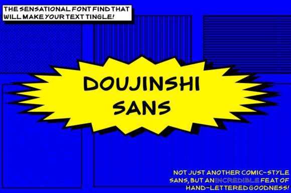 How Doujinshi Sans - Regular Elevates Campaign Typography with Handwritten Charm