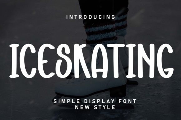 Iceskating: A Designer’s Take on This Script Font
