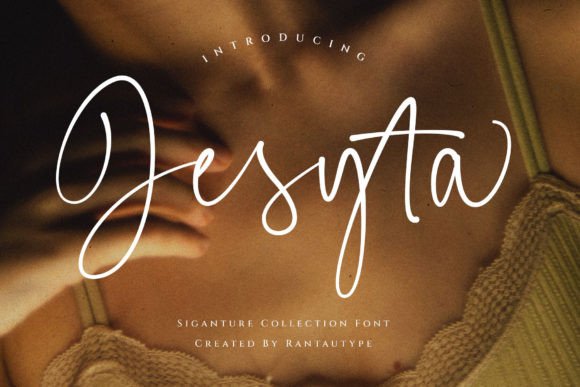 Jesyta: A Script Font That Brings Handmade Designs to Life