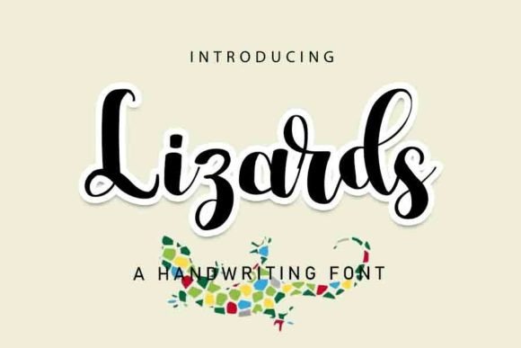 Lizards: A Laid-Back Handwritten Font for Modern Campaign Design