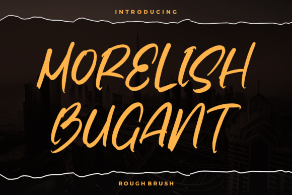 Morelish Bugant: A Versatile Script Font for Crafters and Product Makers