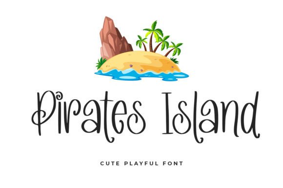 Pirates Island: A Handwritten Font That Brings Craft Projects to Life