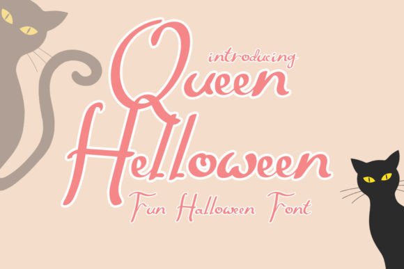 Queen Helloween: A Versatile Script Font for Makers and Creative Sellers