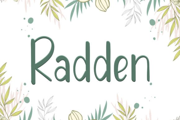 Radden Font: Elevating Web Design with Elegant Script Typography