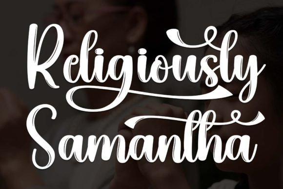 Religiously Samanta: A Handwritten Font That Brings Warmth to Editorial Design