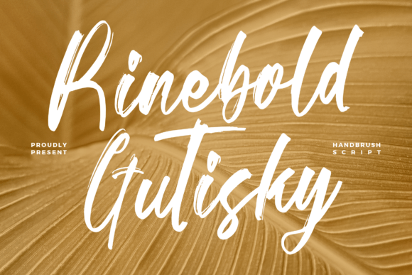 Rinebold Gutisky: Elevating Brand Elegance with a Handwritten Touch