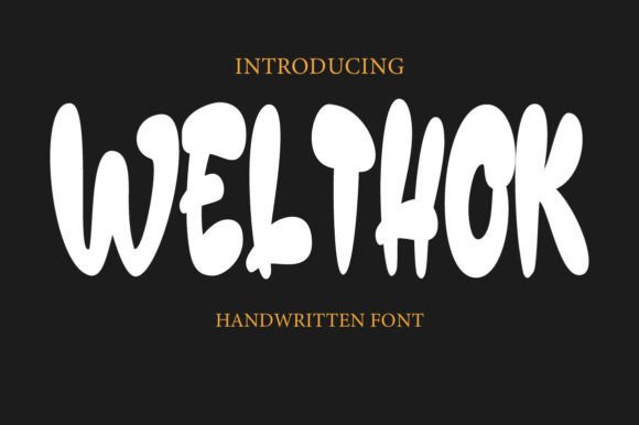 Welthok: A Handwritten Script Font for Editorial Charm and Visual Storytelling