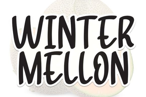 Winter Melon: The Sweet Script Font That Elevates Campaign Visuals
